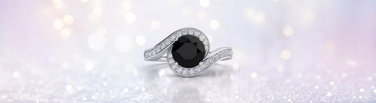 Black Diamond Rings / Black Diamond Engagement Rings - Monroe Yorke Diamonds
