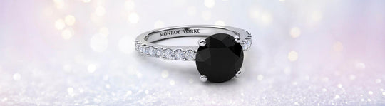 Diamond Engagement Ring Trends - Black Diamond Rings - Monroe Yorke Diamonds