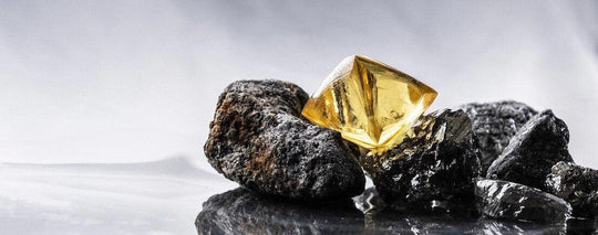 71.26 carats, this rare fancy vivid yellow diamond is the largest of its kind ever found in Canada and one of the largest ever found in the world