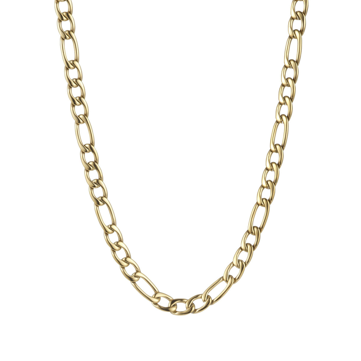 Gold Figaro Neck Chain — view 1