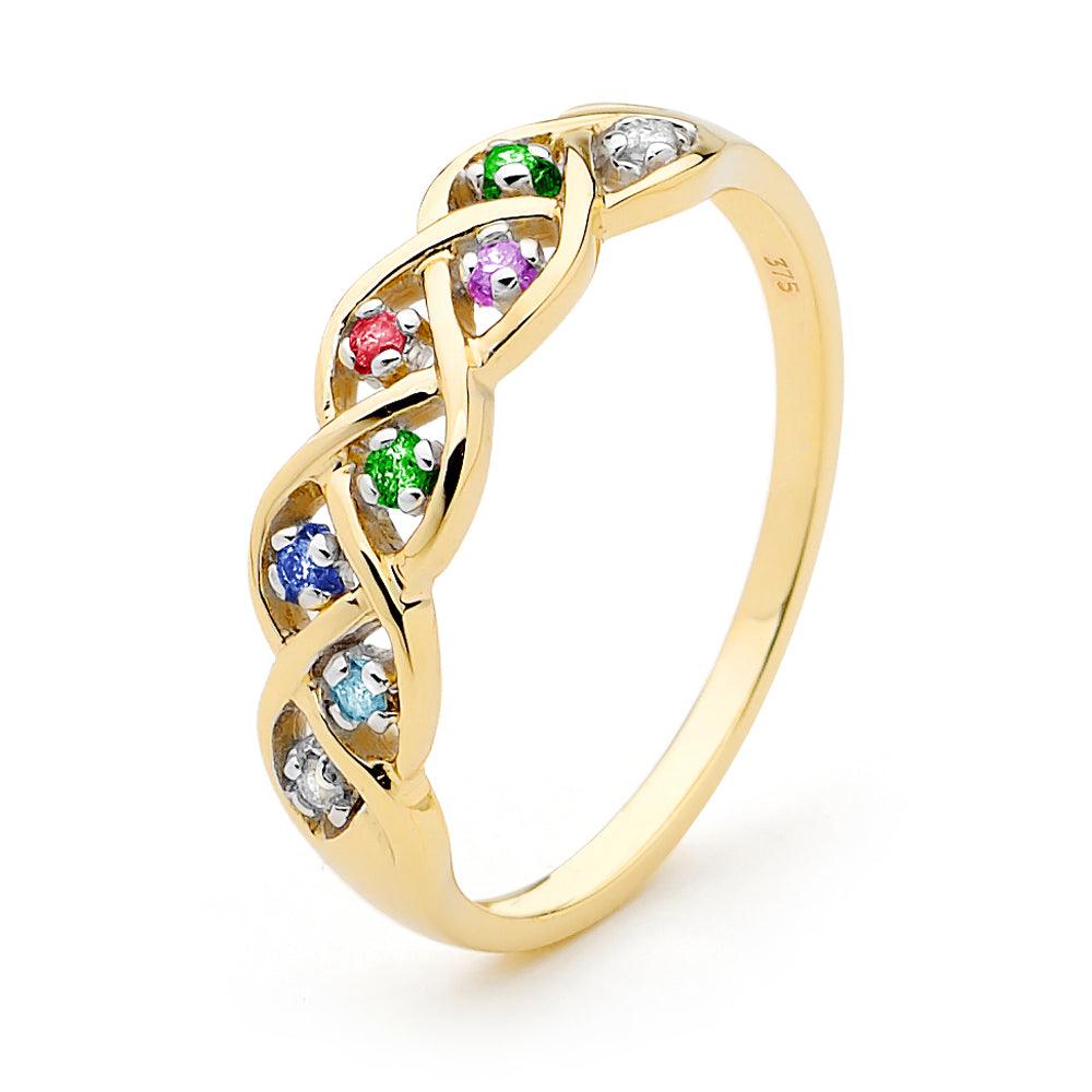 The Dream Weaver ring with DEAREST gemstones - Monroe Yorke Diamonds — view 1