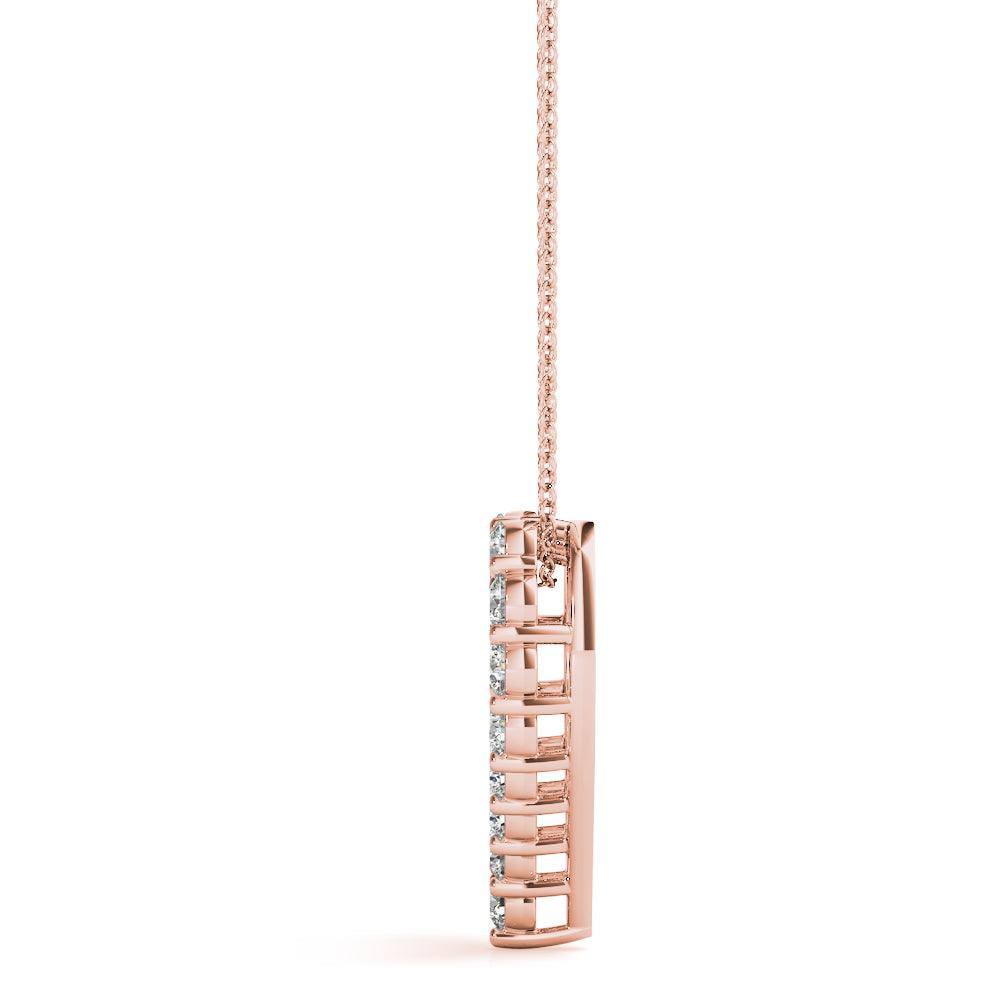 Kitty - Diamond Heart Pendant 0.60 carats. Lab Grown Diamonds - Monroe Yorke Diamonds — view 7