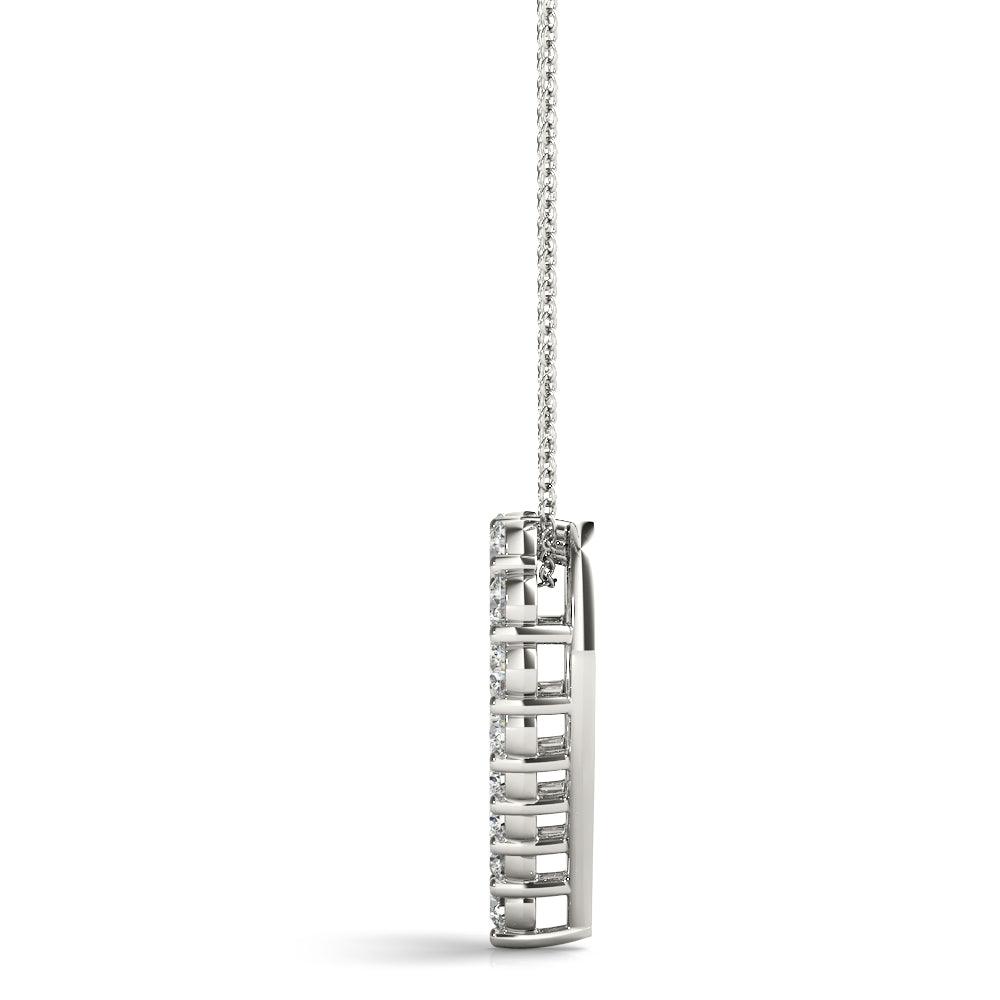 Kitty - Diamond Heart Pendant 0.60 carats. Lab Grown Diamonds - Monroe Yorke Diamonds — view 5