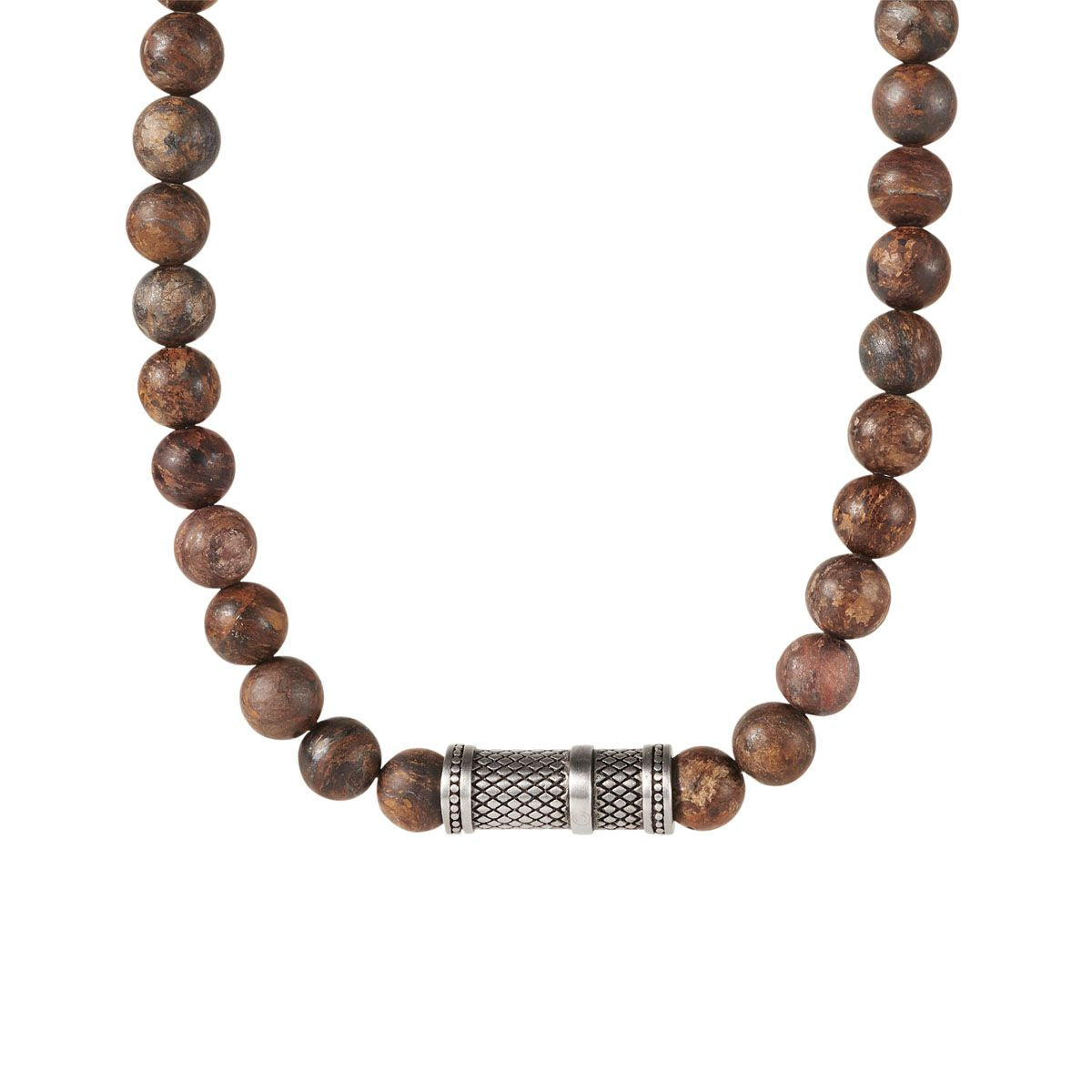 Bronzite Stone Necklace — view 1