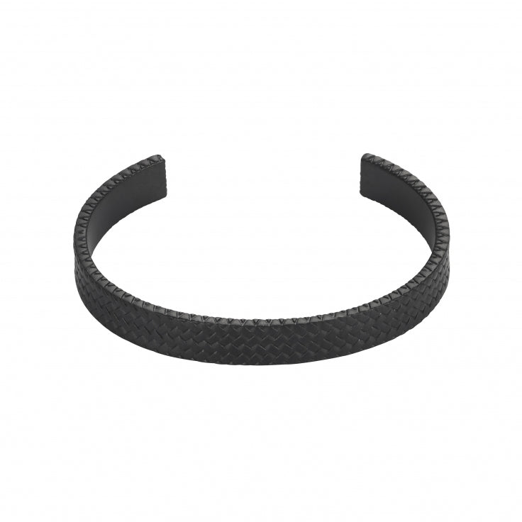 Black Tyre Pattern Cuff — view 1