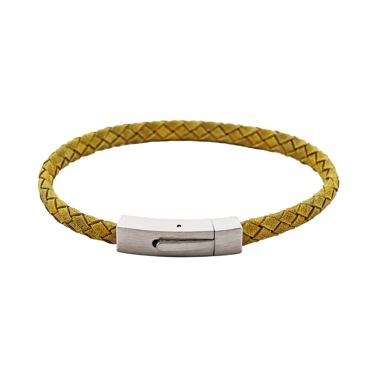 Calabria Braided Bracelet — Leaf — view 7