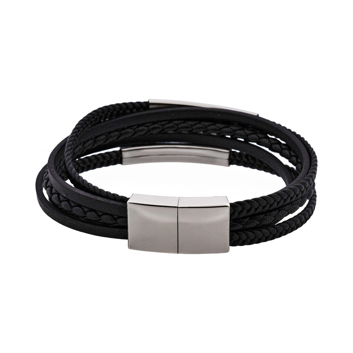 Sierra Multi-Strand Leather Bracelet — view 1