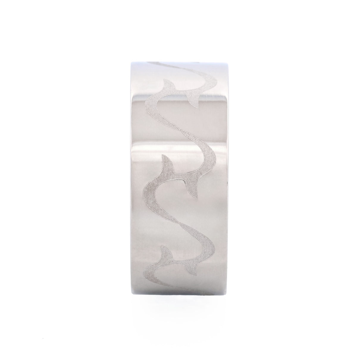Frosted Swirl Ring — view 1