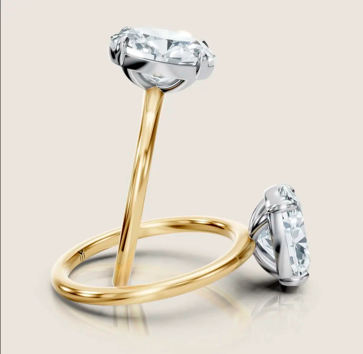 Alcina Oval Solitaire Ring — view 5