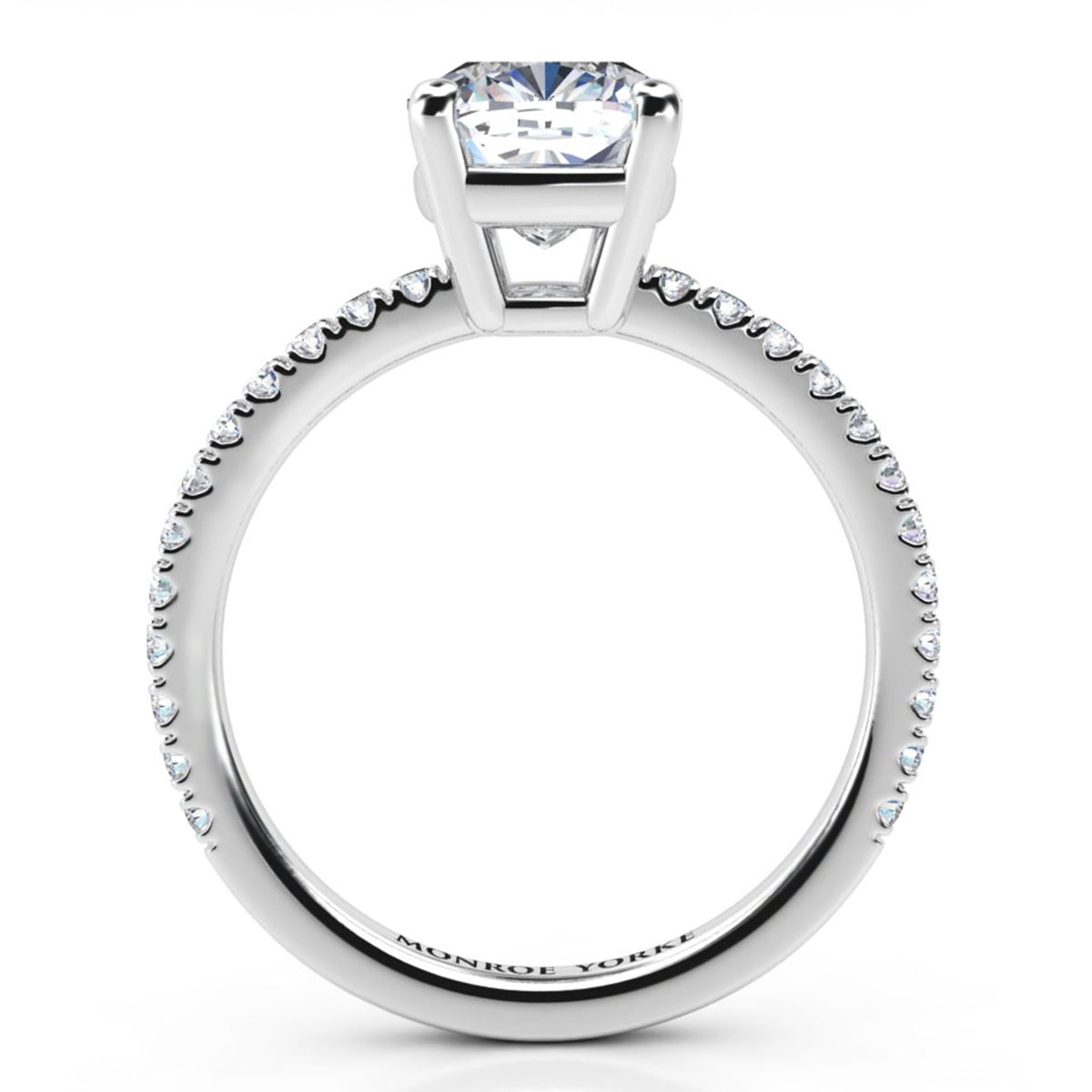 Blake - Cushion Cut Diamond Engagement Ring
