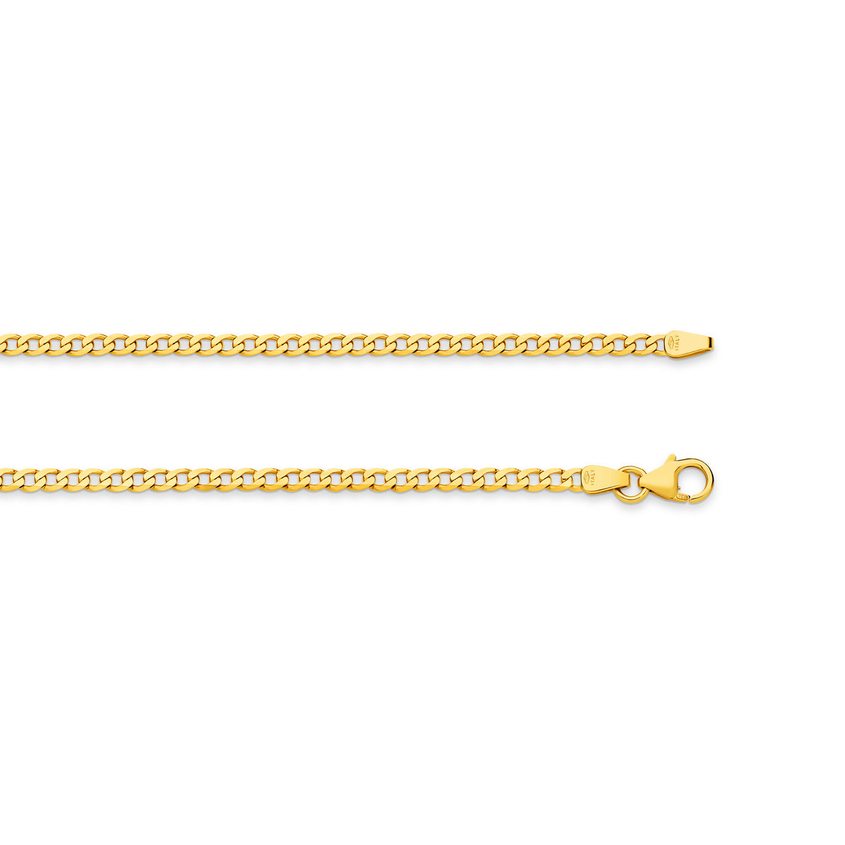 Diamond Cut Flat Curb 2.4mm