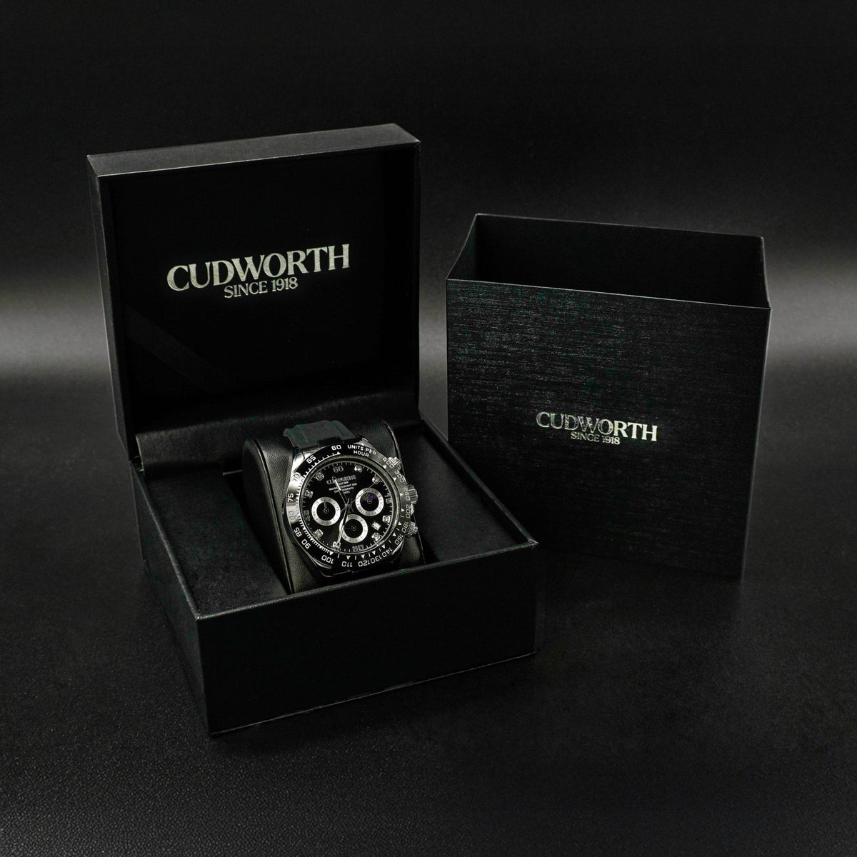 Apex Chronograph Jet Black — presentation box — view 4
