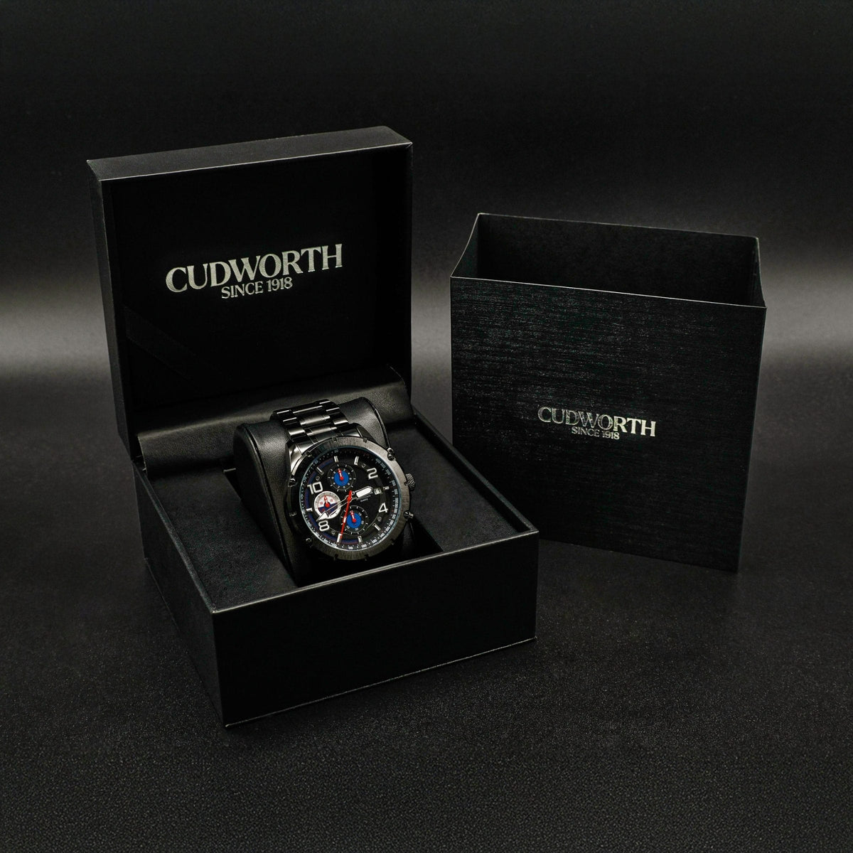 Velocity Chronograph Black Steel — presentation box, view 4