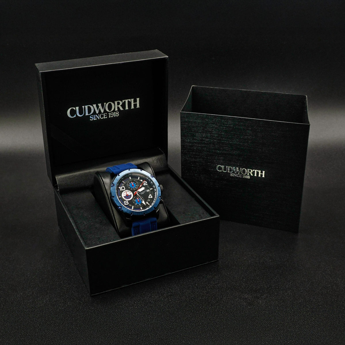Velocity Chronograph Blue Black — presentation box — view 4