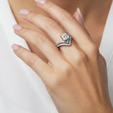 Chevron Diamond Wedding Ring: A Symbol of Enduring Love and Timeless Elegance