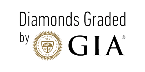 Our diamonds are graded, certified and laser inscribed by GIA - Gemological Institute of America