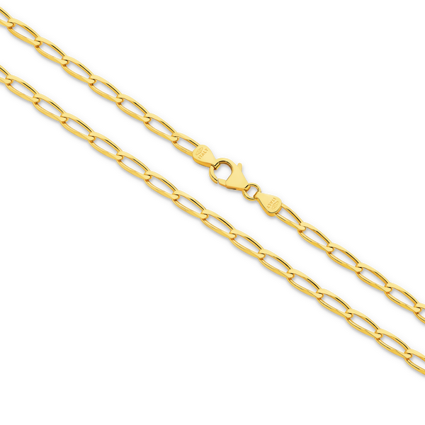 Diamond Cut Flat Curb Long 3.56mm