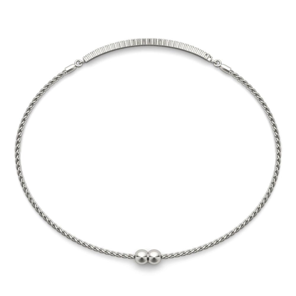 Heidi - Half Carat Lab Created Diamond Bracelet | Adjustable - Monroe Yorke Diamonds