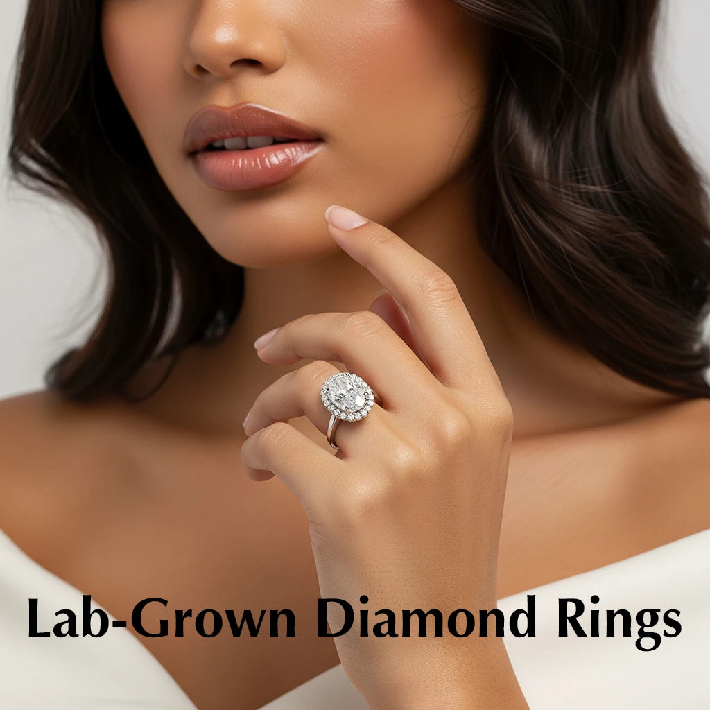 Premium IGI certified lab grown diamond rings by Monroe Yorke Diamonds, designed and created in Australia