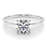 Maria - 3.0 Carat Diamond Solitaire Engagement Ring in White Gold or Platinum - Monroe Yorke Diamonds