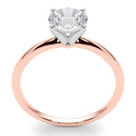 Maria - 2 Carat Diamond Solitaire Engagement Ring in Rose Gold - Monroe Yorke Diamonds