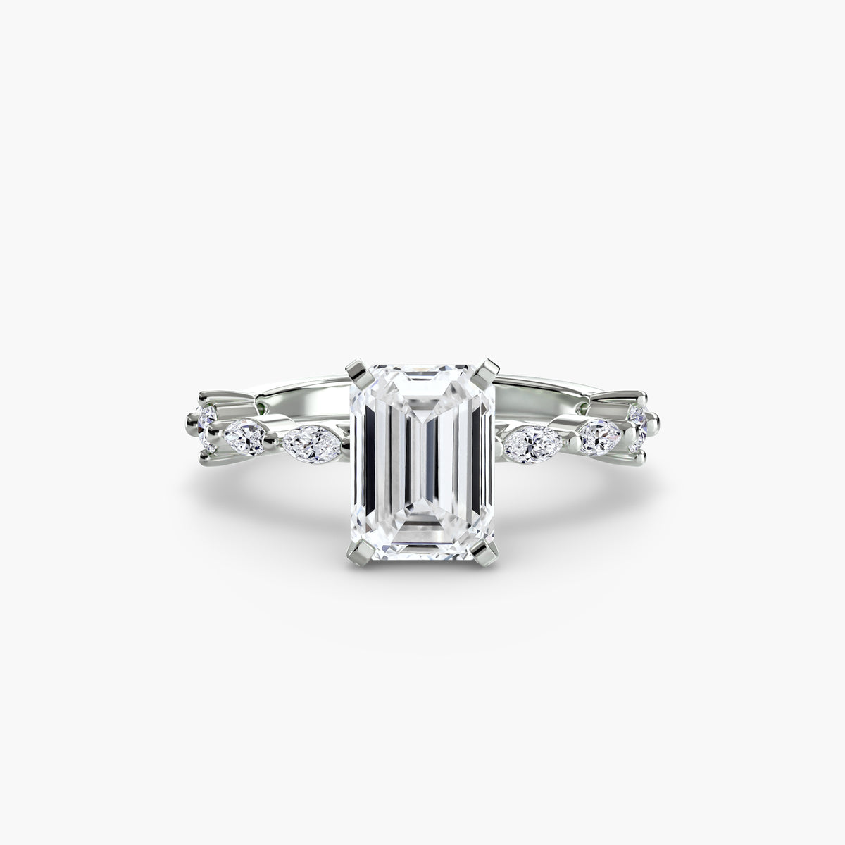 Solitaire with Eternity Pavé — view 67