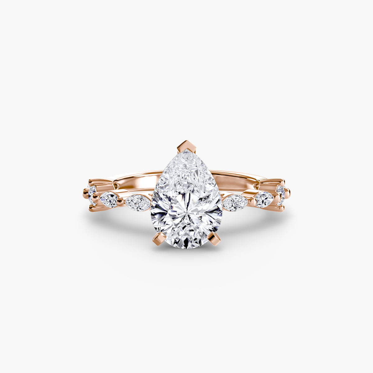 Solitaire with Eternity Pavé — view 56