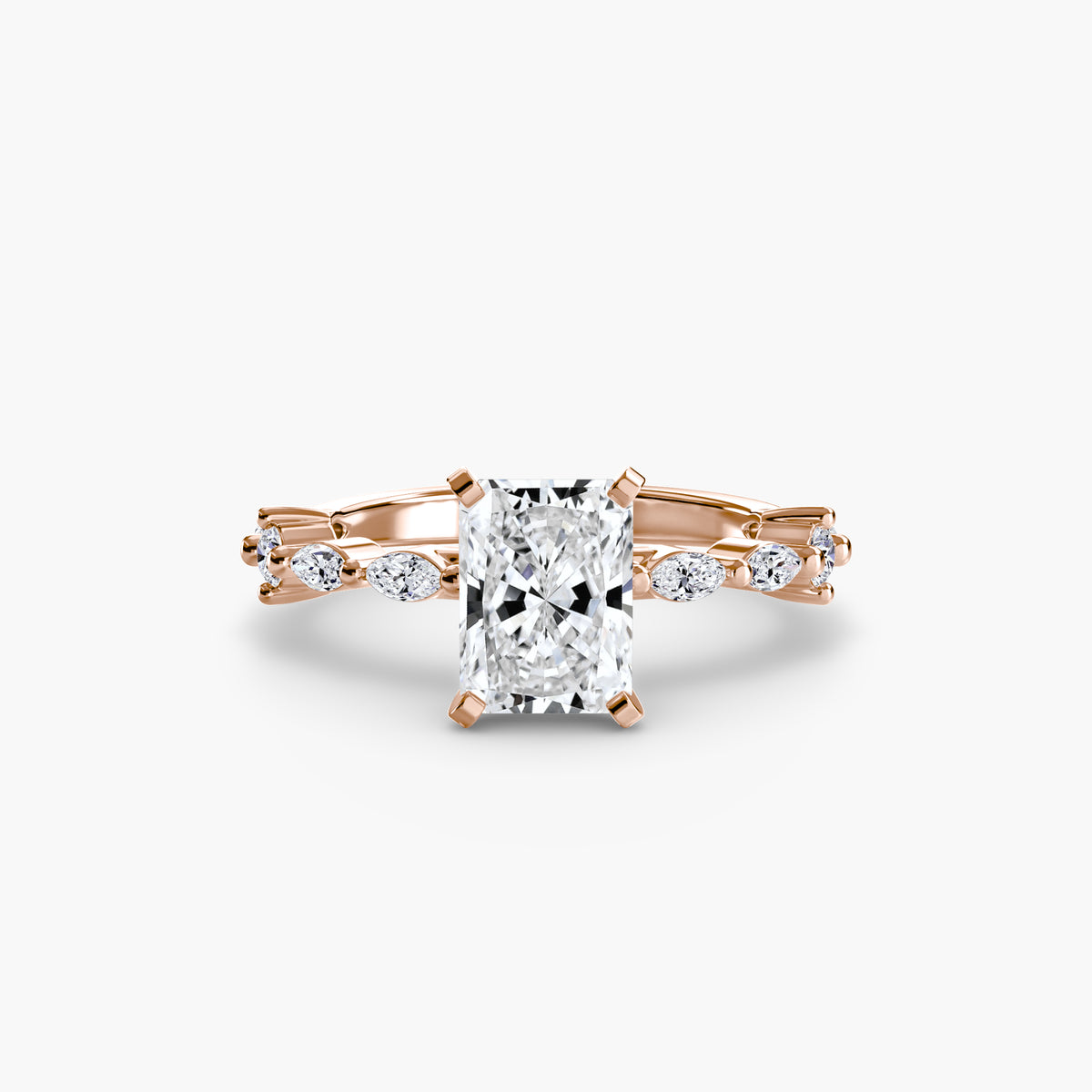 Solitaire with Eternity Pavé — view 59