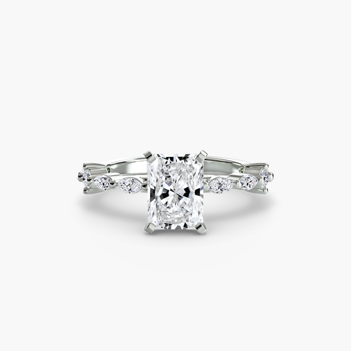 Solitaire with Eternity Pavé — view 39