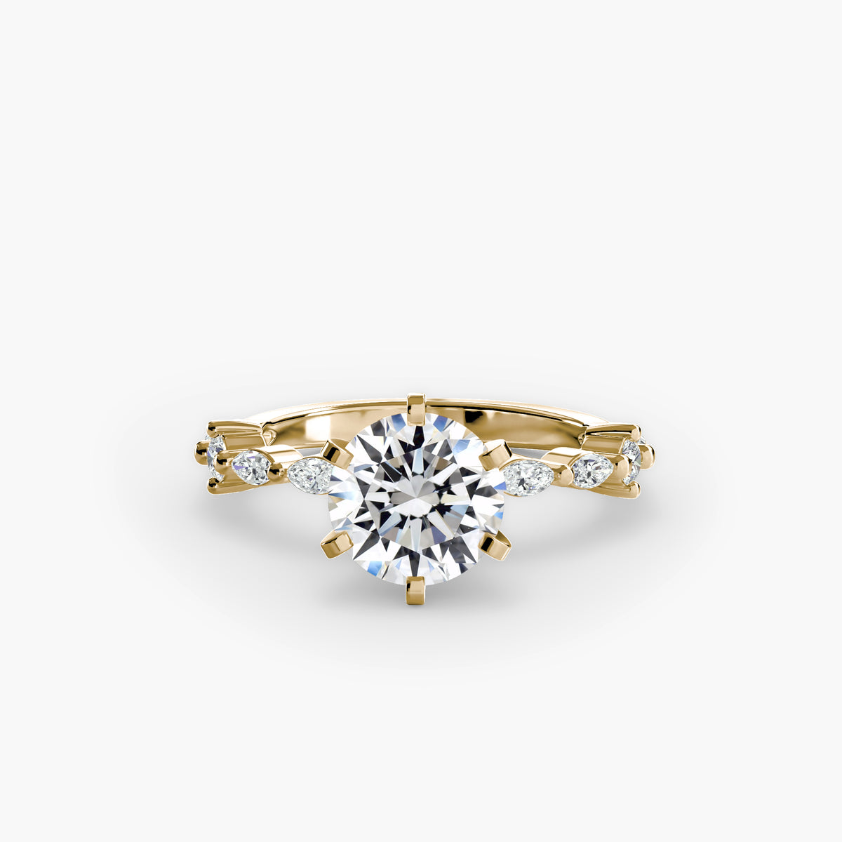 Solitaire with Eternity Pavé — view 72