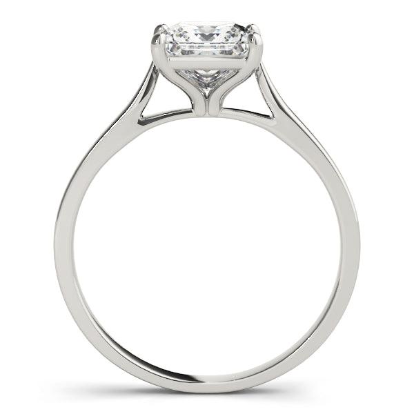 Anatomy of the Kenzy — Princess Cut Lab Grown Diamond Solitaire Engagement Ring engagement ring