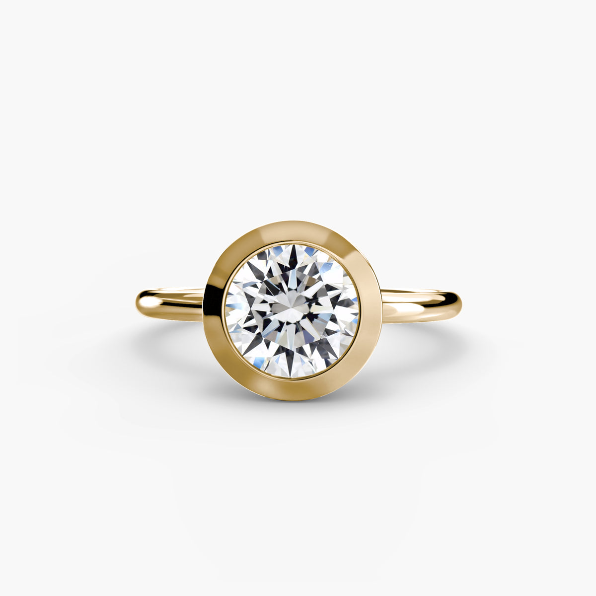 The Bezel Set Solitaire — view 72