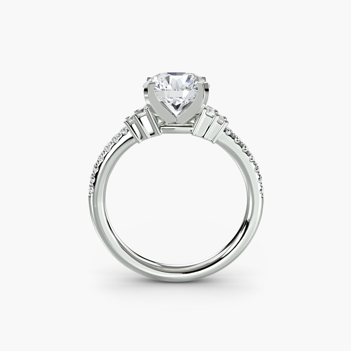 Solitaire with Pavé 4 — view 1