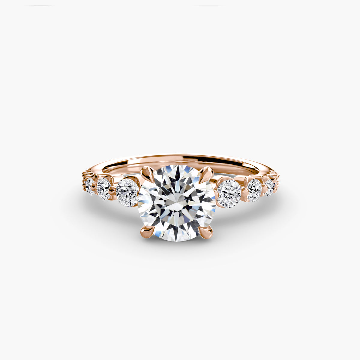 The Cascade Diamond Ring — view 7