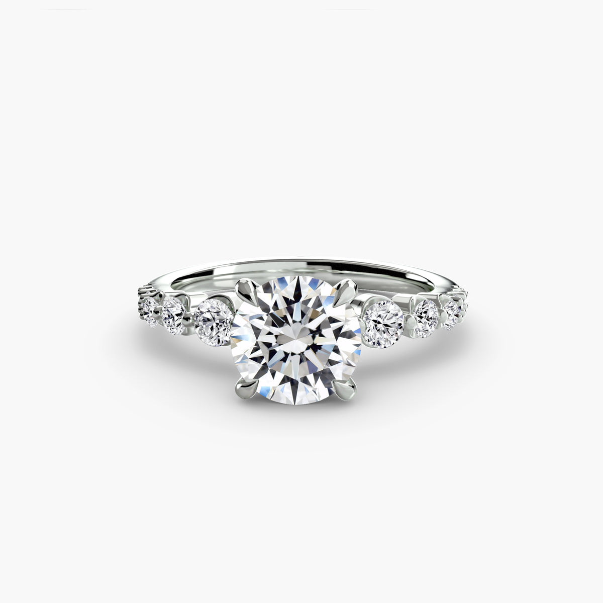 The Cascade Diamond Ring — view 2