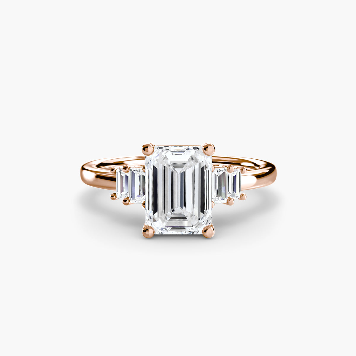 Baguette Accent Solitaire — view 27