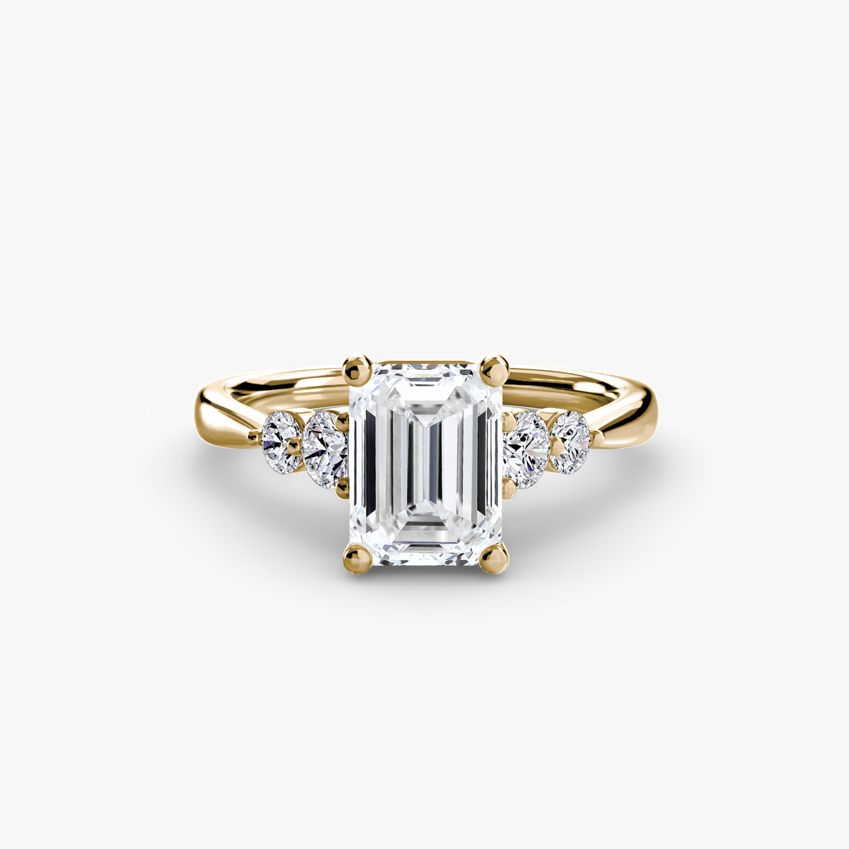 Solitaire with Shoulder Accents 2 — view 17