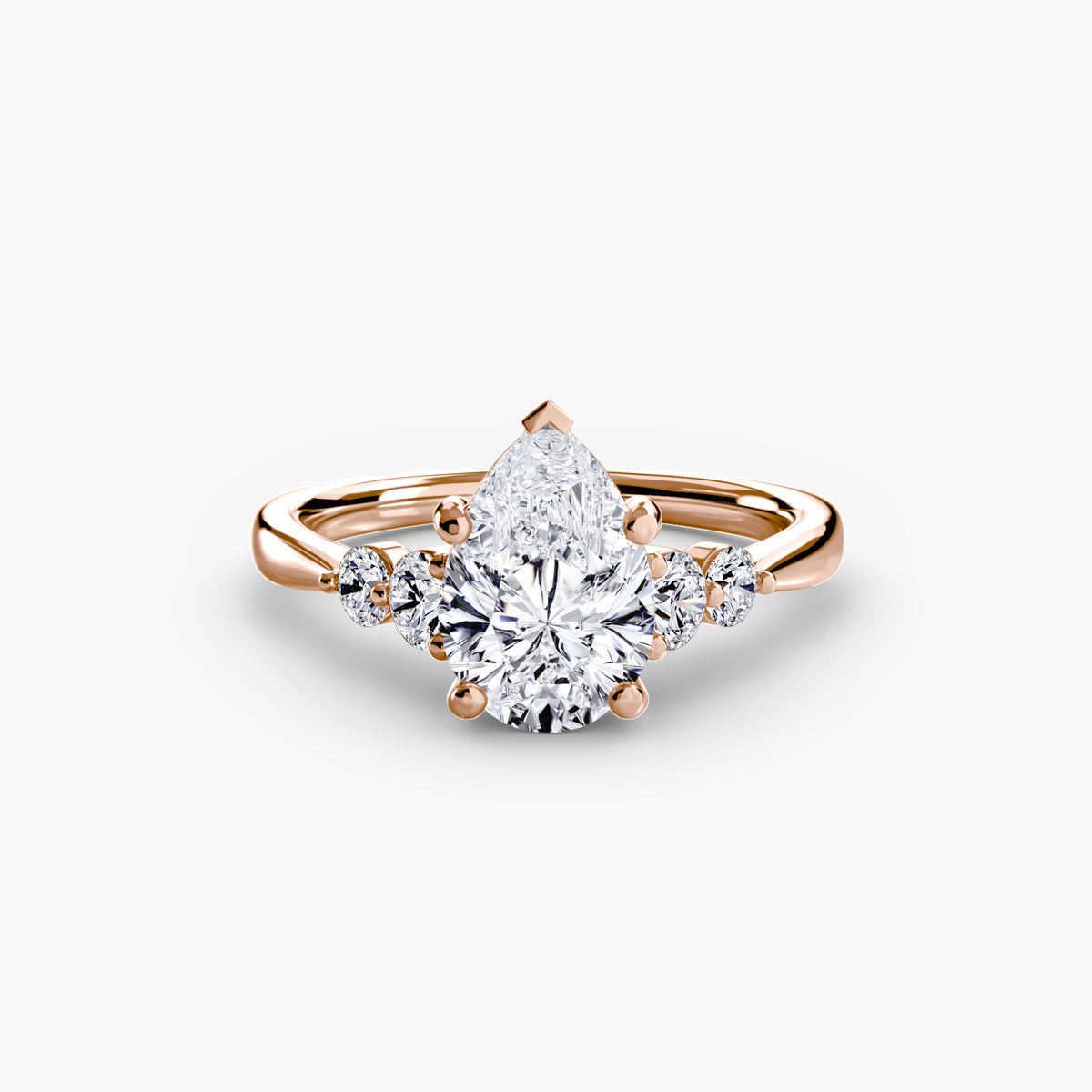 Solitaire with Shoulder Accents 2 — view 54