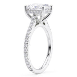 Seville - 2 Carat Radiant Cut Lab Grown Diamond Engagement Ring - Monroe Yorke Diamonds