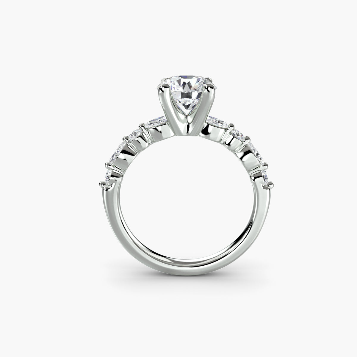 Solitaire with Eternity Pavé 2 — view 1