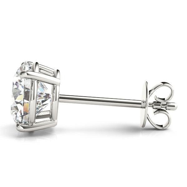 Zoey IGI Certified Lab Grown Diamond Ear Studs E VS2 - Total 2.00 Carats - Monroe Yorke Diamonds