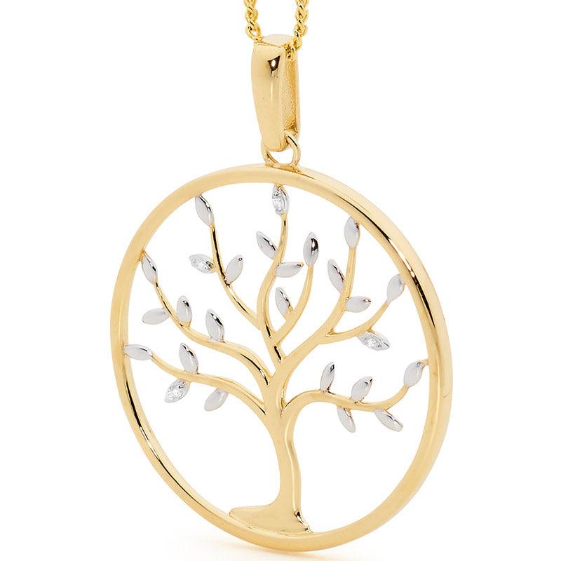 Tree of Life Pendant with Diamonds - Monroe Yorke Diamonds — view 2