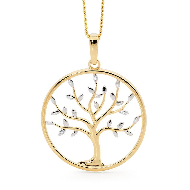 Tree of Life Pendant with Diamonds - Monroe Yorke Diamonds — view 1