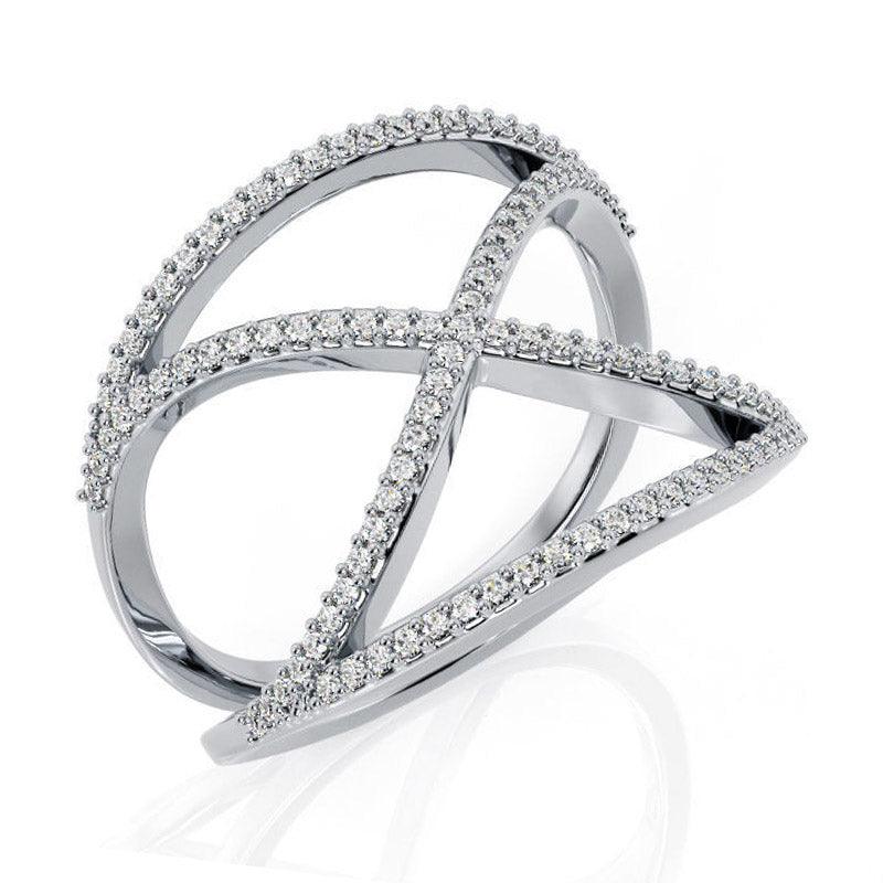 Calypso - Multi Diamond Dress Ring - Monroe Yorke Diamonds — view 1