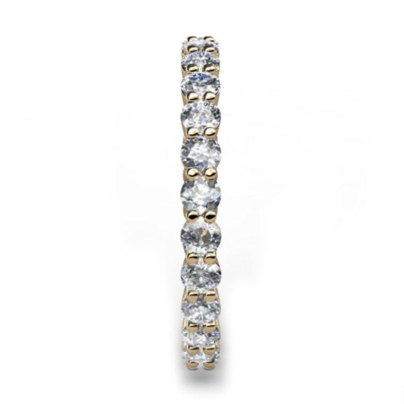 Eternity Yellow Gold Diamond Wedding & Anniversary Ring 1.40ct - Monroe Yorke Diamonds