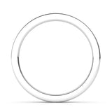 Gigi - Diamond wedding ring, side view