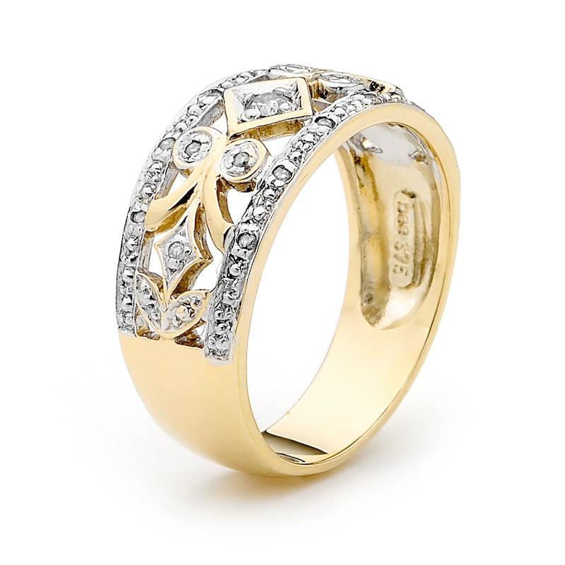 Right Hand Ring Diamond Ring - Monroe Yorke Diamonds — view 3