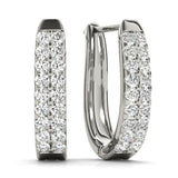 Isla - Contemporary Diamond Earrings 0.50ct - Monroe Yorke Diamonds