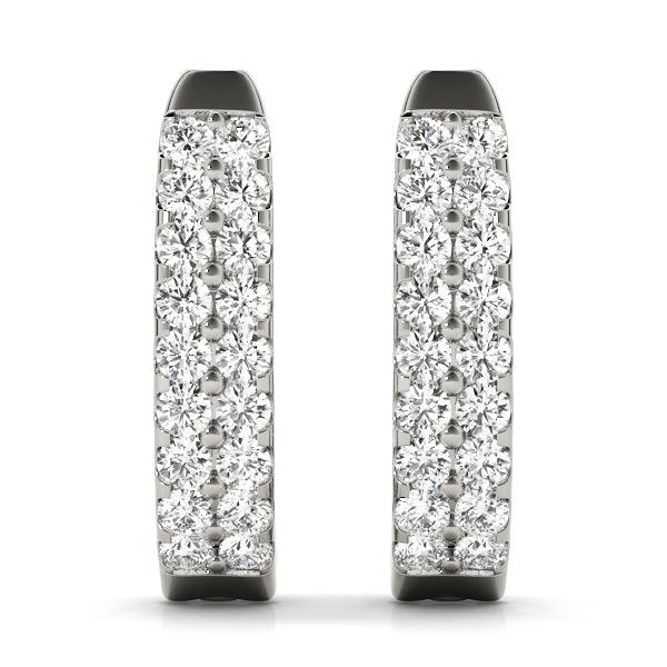 Isla - Diamond Earrings by Monroe Yorke Diamonds — view 3
