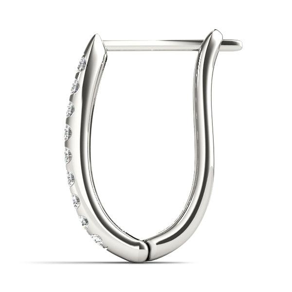 Isla - Diamond Earrings by Monroe Yorke Diamonds — view 5